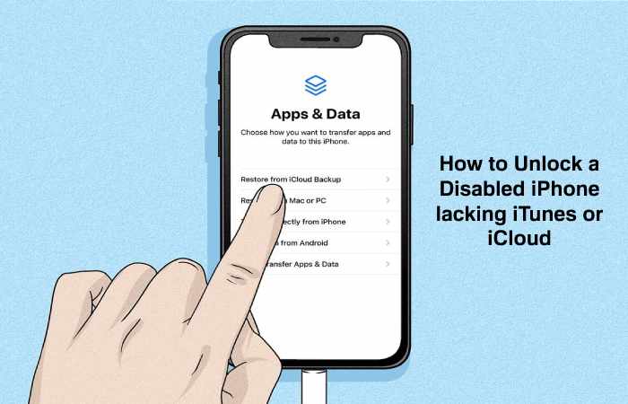 How to Unlock Disabled iPhone lacking Computer or iTunes or iCloud (2)
