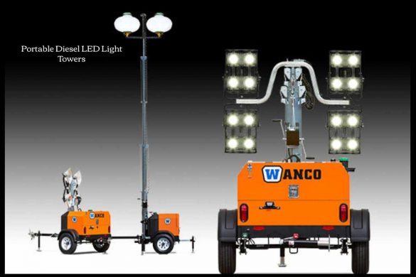Portable Diesel LED Light Towers
