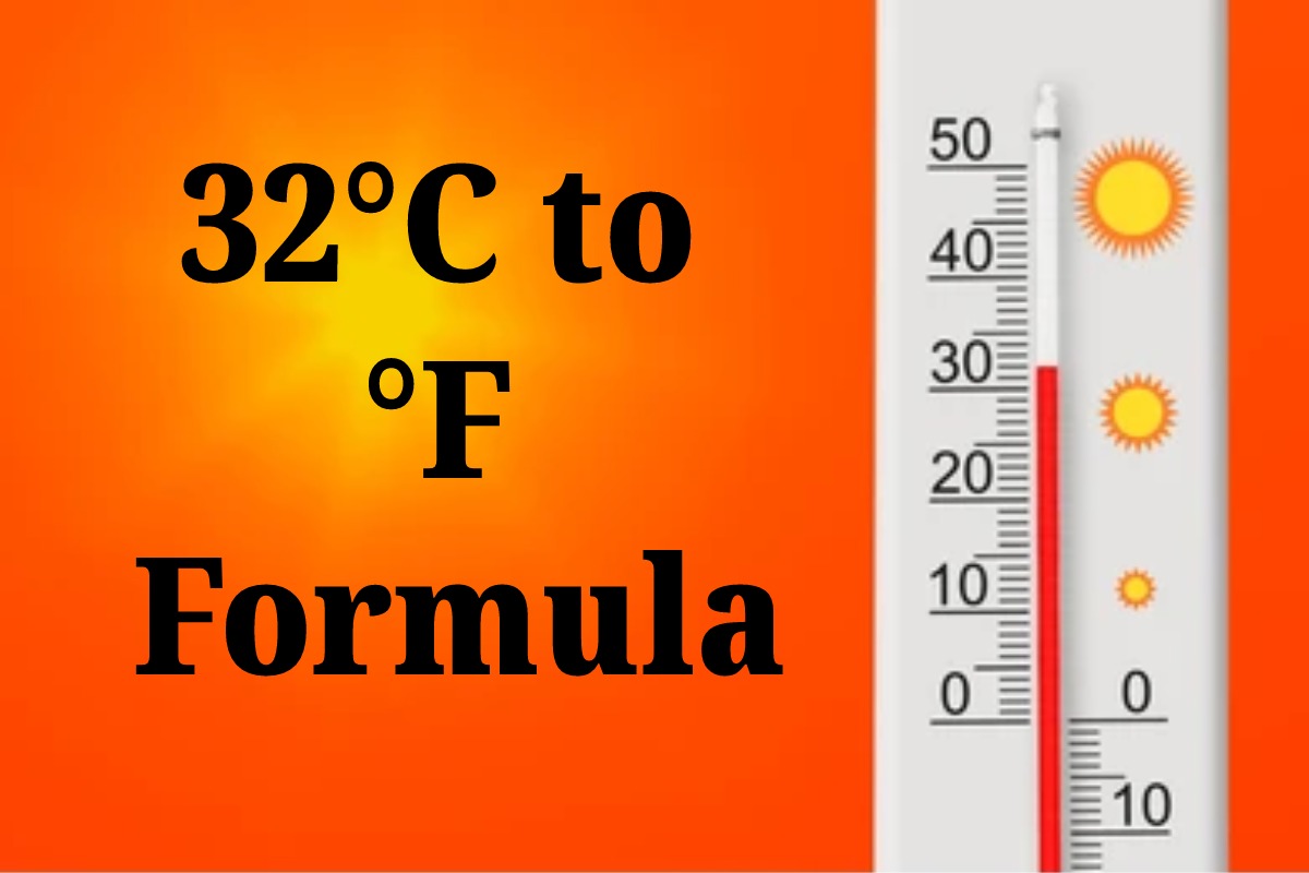 32°C to °F Formula