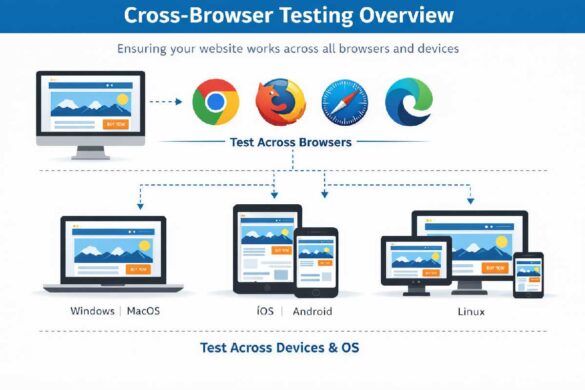 Website displayed consistently across multiple devices and browsers