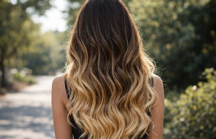 ombre hair shades warm cool neutral tones