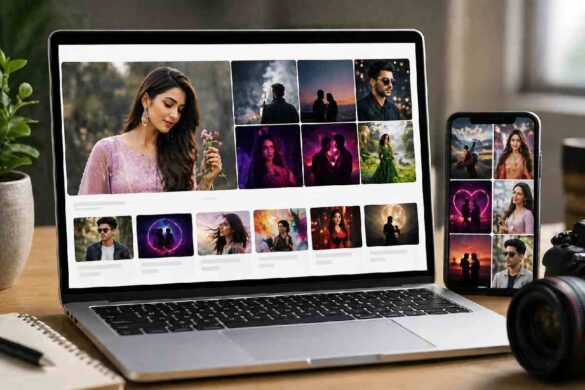 TechLokesh website review with mobile editing templates