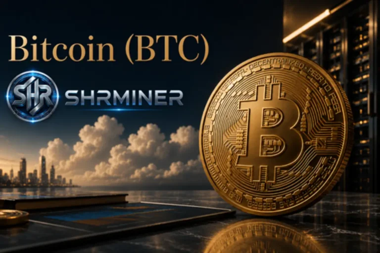 Bitcoin and SHRMiner cloud mining platform